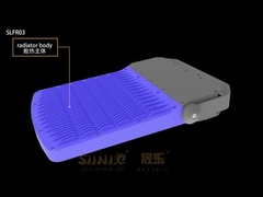 LED Stadyum Fırtına Işığı Spor Alanları için Çift Amaçlı