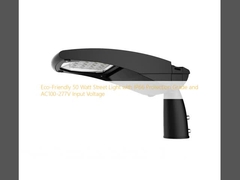 Çevre Dostu 50 Watt IP66 Koruma Sınıfı ve AC100-277V Giriş Gerilimi ile Sokak Lambası