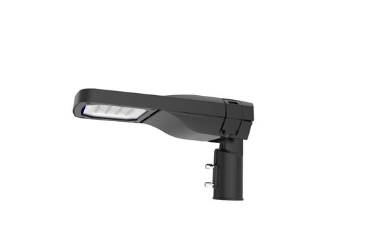 Aluminum Led Street Light Offering Outdoor Illumination With 130lm Per Watt And Robust IP66 IK09 Rated Aluminum Housing