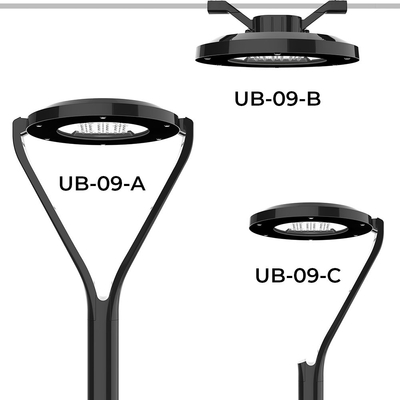 Simetrik Açık Bahçe Işıkları Led IK08 IP66 Park Aydınlatma Armatürü