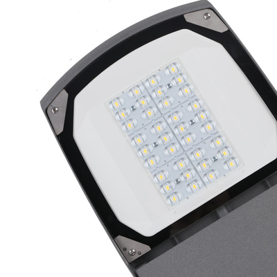 IK08 Temperli Cam Led Sokak Işık Muhafazası ADC12 IP66 Dış Mekan İçin