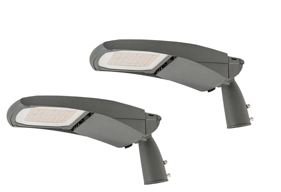 2700k IK80 Boş Veya Tamamlanmış Led Sokak Lambası Gri IP66 140lm/W 4000k Ra70