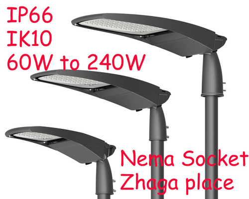 4000k 5700k IP66 300W Döküm Alüminyum Led Sokak Lambası Muhafazası 140lm / W Ra70