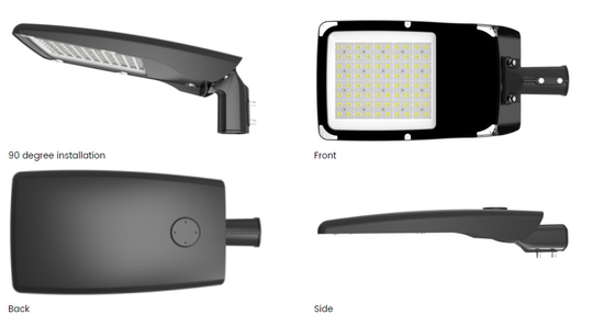 50w Eşdeğer Açık Otopark Direk Işık 3030 5050 SMD Led Chip Outdoor
