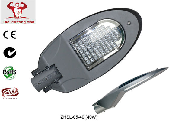 CRI 70 Yüksek Güçlü LED Sokak lambaları Optik açı 145*85° 50W Ip66 Fotocel Dış Modern Sokak Işığı