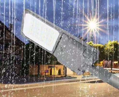 Enerji tasarrufu yapan sokak aydınlatması için 120 derecelik ışın açısı CRI 80 LED sokak lambaları