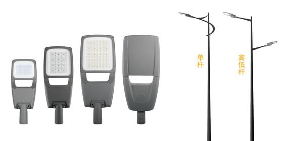 Geniş renk sıcaklık aralığı ile IP65 LED Sokak Işıkları
