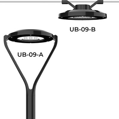 Ölçüm dökme alüminyum led bahçe ışığı 30W 60W 100W IP66 IK08 açık led park sokak çim ışığı