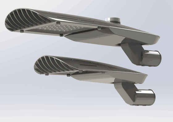 Yüksek Lümen Suya Dayanıklı Sokak Lambası Muhafazası, Alüminyum 60-200W Ledli Yol Aydınlatması
