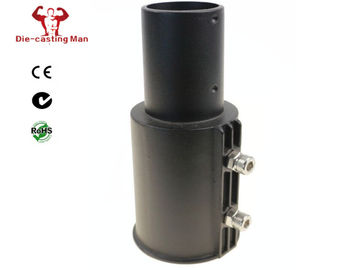 Diecasting alüminyum adaptör sokak lambası adaptörü boyutu 60mm, uygun kutup boyutu 80mm