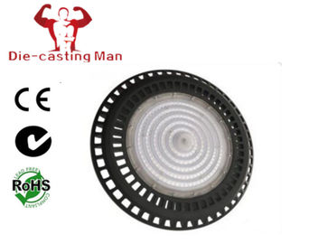 Mükemmel yüzey işleme ile 100W - 200W LED Yuvarlak Yüksek Bay lamba IP66 Döküm Alüminyum ADC-3