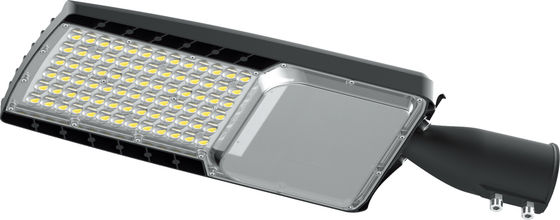 Siyah Gri Renkli LED Sokak Işıkları IP66 Koruma Derecesi Tempered And Transparent Glass