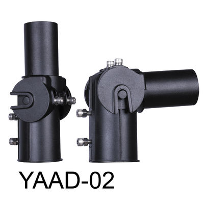 60mm direği ve dayanıklı paslanmaz çelik vidaları ile 60mm lamba tarafı için LED sokak ışığı evleri