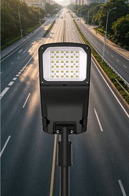 Alüminyum LED Sokak Lambası 3000 ila 6500K Renk Sıcaklığı ve Yol Aydınlatması