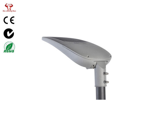 Siyah Ve Gri IP66 Alüminyum Işık Muhafaza 120w Güç 684 * 300 * 185mm Boyut