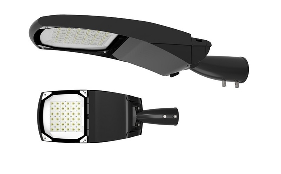 IP66 Döküm Alüminyum Led Sokak Lambası Siyah 140lm/W 4000k Ra70